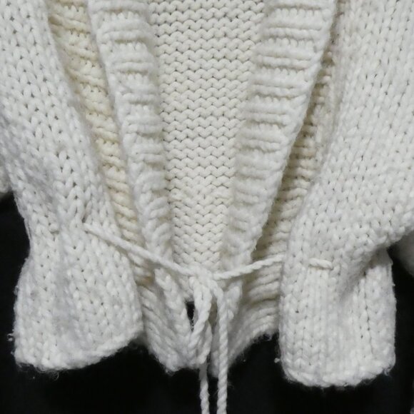 525 AMERICA | small | Knit Tie Waist Cardigan - Picture 8 of 14